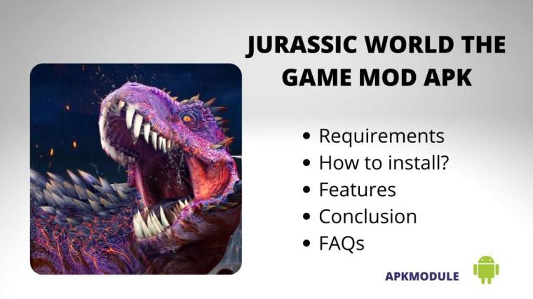Jurassic World The Game Mod APK