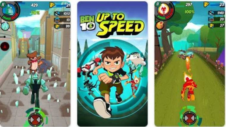 BEN 10 UP TO SPEED