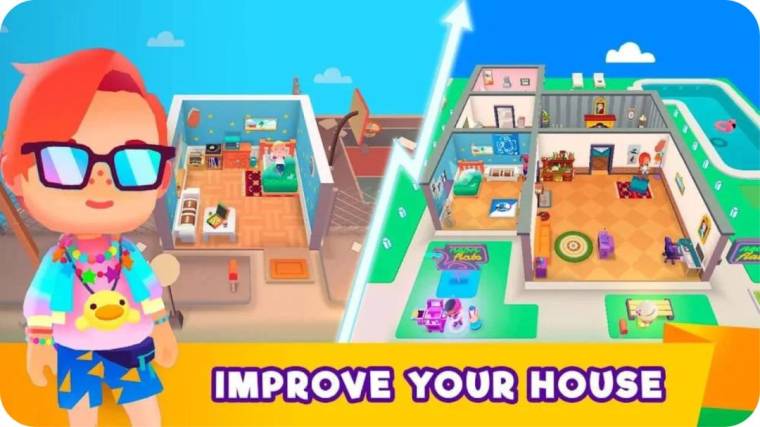 Idle Life Sim Mod Apk