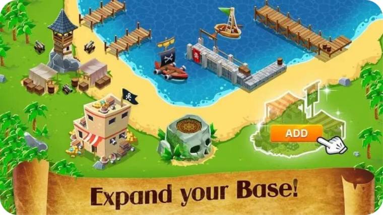 Idle Pirates Mod Apk