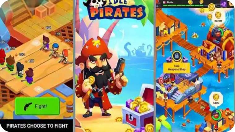 Idle Pirates Mod Apk
