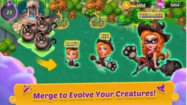 Merge Witches MOD APK