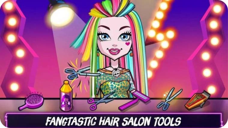 Monster High Beauty Shop Mod Apk