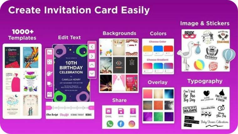Invitation Maker Mod Apk