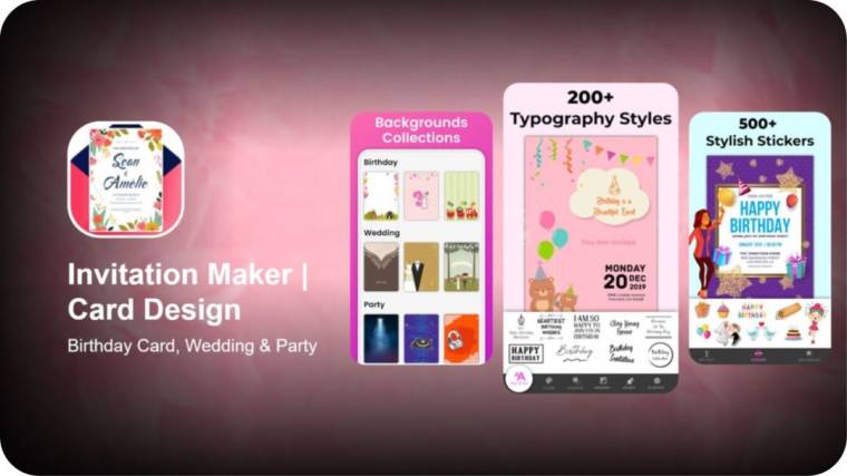 Invitation Maker Mod Apk
