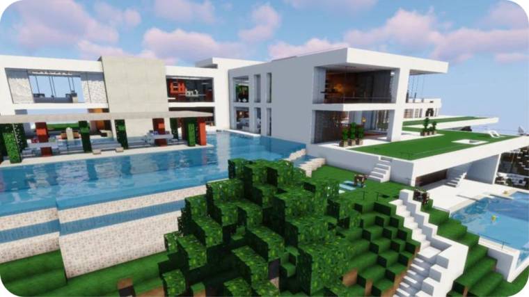 Modern House Map Mod Apk