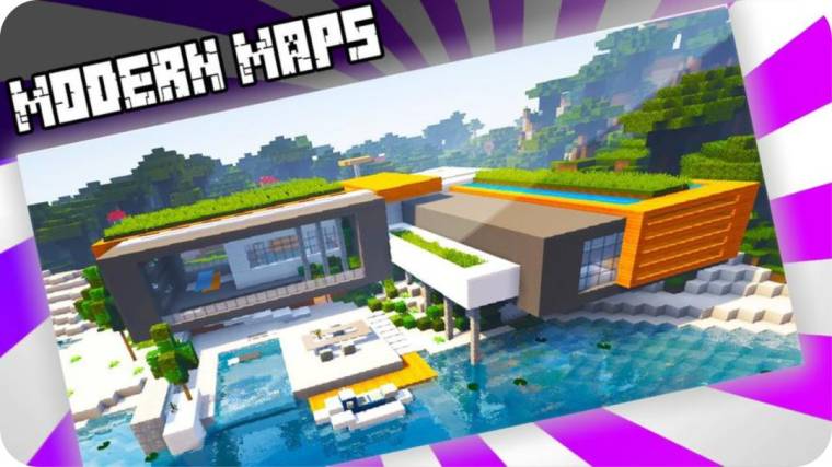 Modern House Map Mod Apk