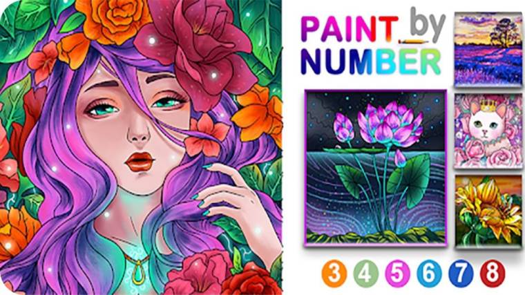 Paint By Number Mod Apk