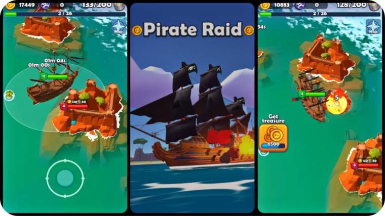 Pirate Raid Mod Apk