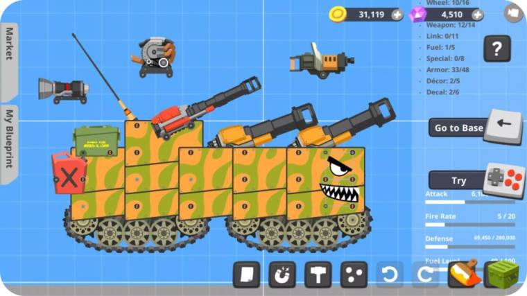 Super Tank Rumble Mod Apk
