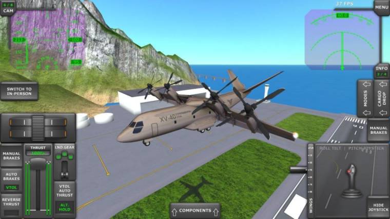 Turboprop Flight Simulator 3D Mod Apk