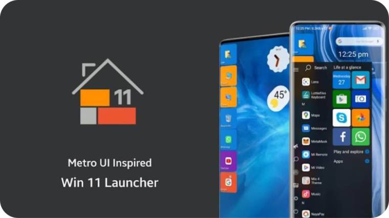 Win 11 Launcher Mod Apk
