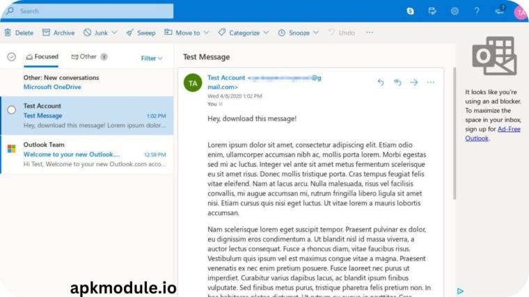 Email For Hotmail APK