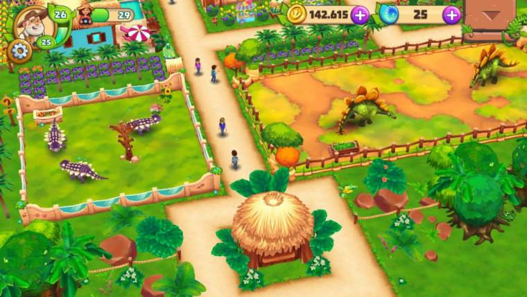 Research And Development In  Dinosaur Park APK