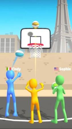 Gameplay Of Five Hoops APK
