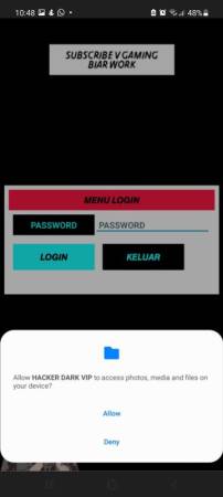 Hacker Dark Vip Apk- Media Access