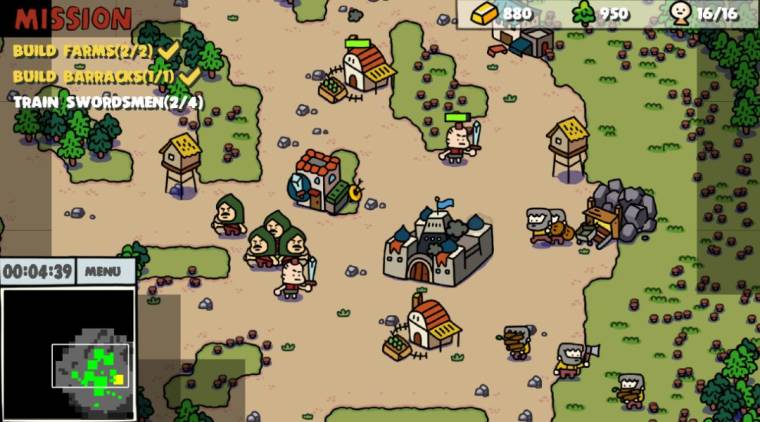 Trains Your Troops In Cartoon Craft APK