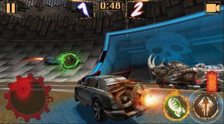 Weapons In Rocket Car Ball APK