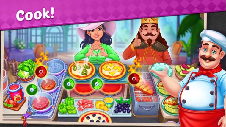 1800+ Cuisines In My Cafe Shop Cooking Game
