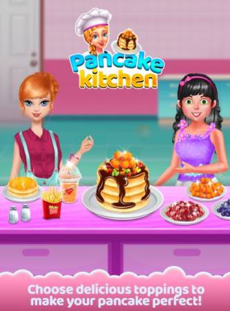 Colorful Toppings On Sweet Donut Maker Bakery APK