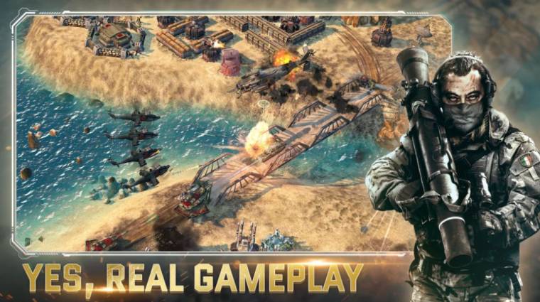Complicated Interface In War Commandar APK