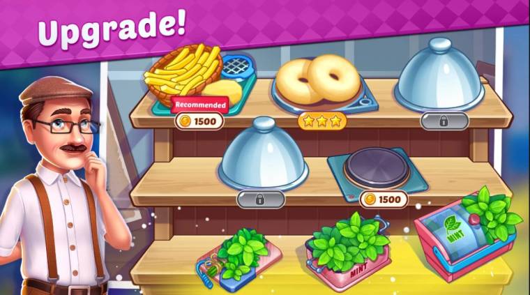 Customization Options In My Cafe Shop Cooking Game