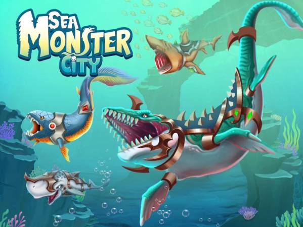 Diverse Sea Monsters In Sea Monster City APK