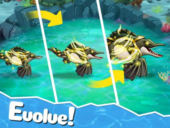 Evolved Creatures In Sea Monster City APK