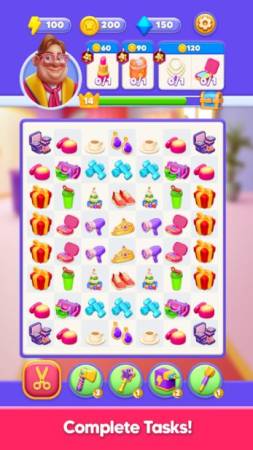 Match Three Puzzles In  Merge Studio APK