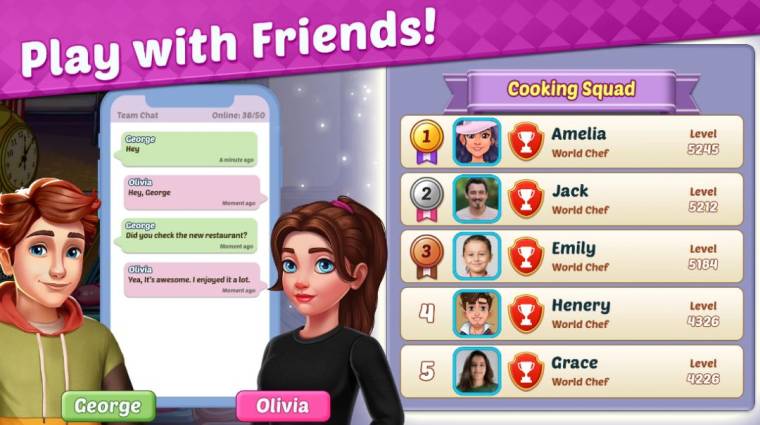 Offline And Online Mode Of My Cafe Shop Cooking Game