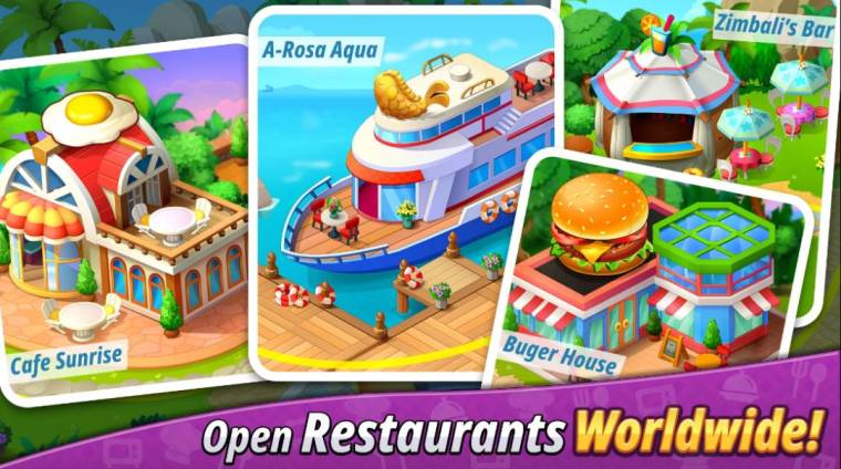 Open A Restaurant In Cooking Super Star APK