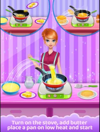 User Friendly Interface Of Sweet Donut Maker Bakery APK