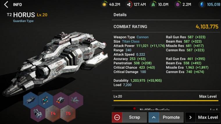 Weapons In Astrokings APK